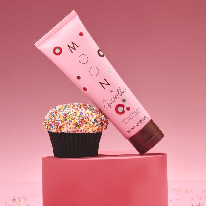 Sprinkles X Moon Birthday Cake Toothpaste