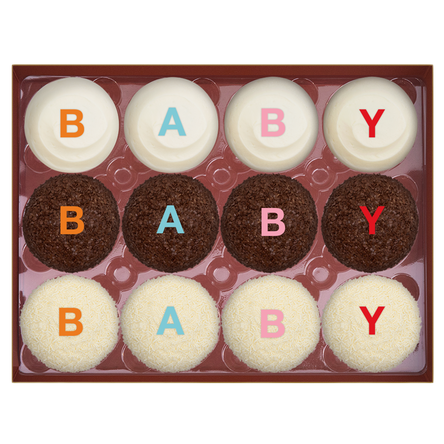 Baby baby dozen cupcake box