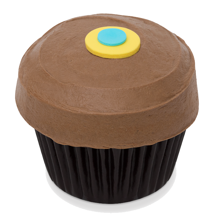 Sprinkles Banana Dark Chocolate Cupcake