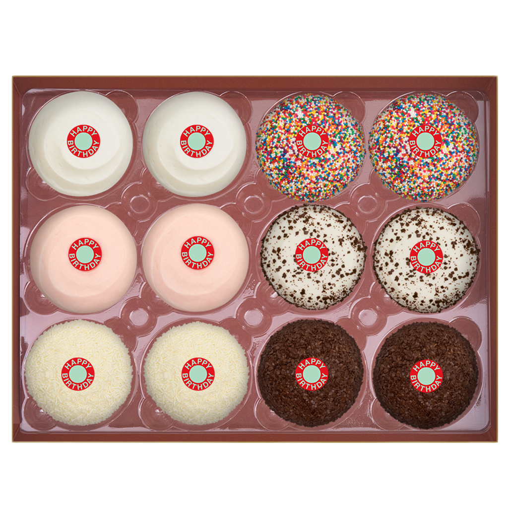 assorted bday dozen standard box