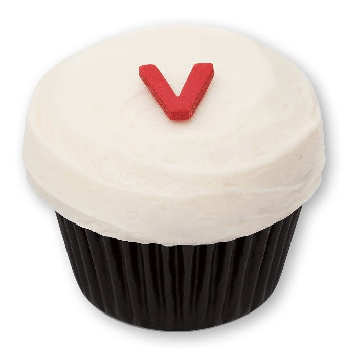 Sprinkles Vegan Red Velvet Cupcake.
