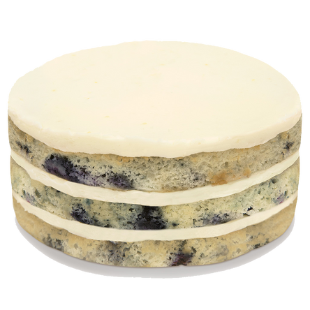 Gluten Free Lemon Blueberry 8-inch Layer Cake not-bg