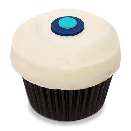 Sprinkles Lemon Blueberry cupcake. Naturally gluten friendly. 