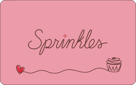 Sprinkles Bakery holiday gift card – perfect gift for the season, redeemable in all locations and via phone for national shipping