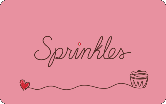 Sprinkles Bakery holiday gift card – perfect gift for the season, redeemable in all locations and via phone for national shipping