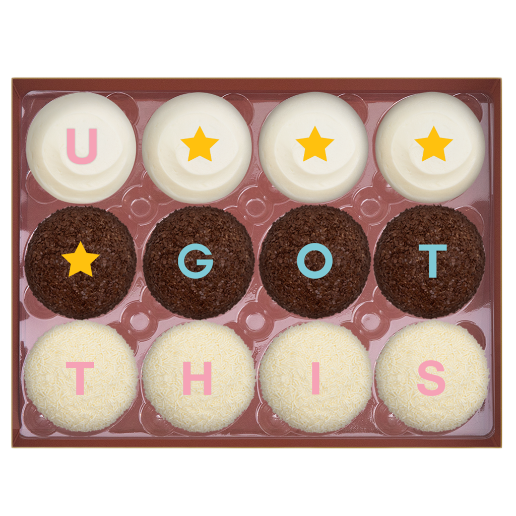 You got this assorted dozen cupcake box