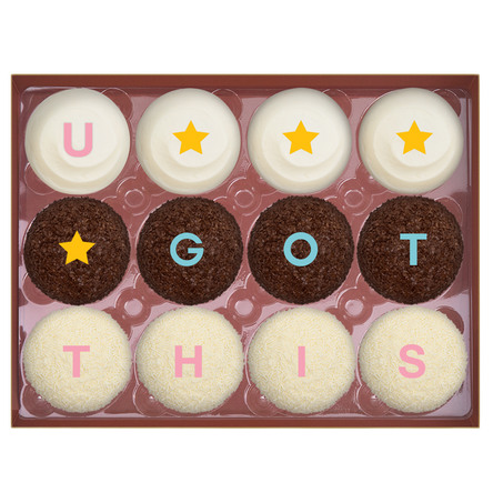 You got this assorted dozen cupcake box